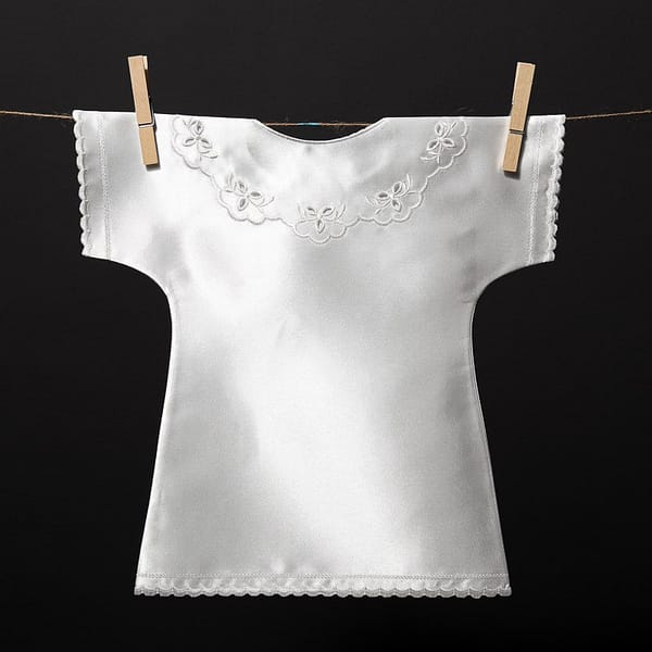 Satin Christening Gown