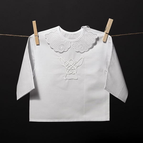 Embroidered christening gown