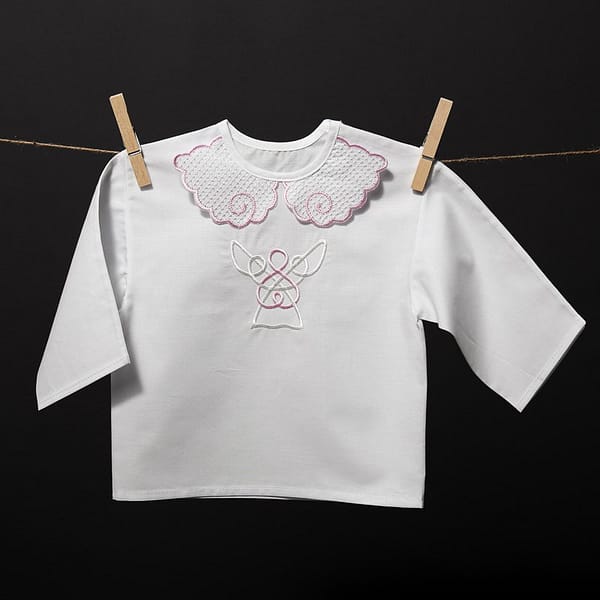 Embroidered Christening Gown "Little Angel"