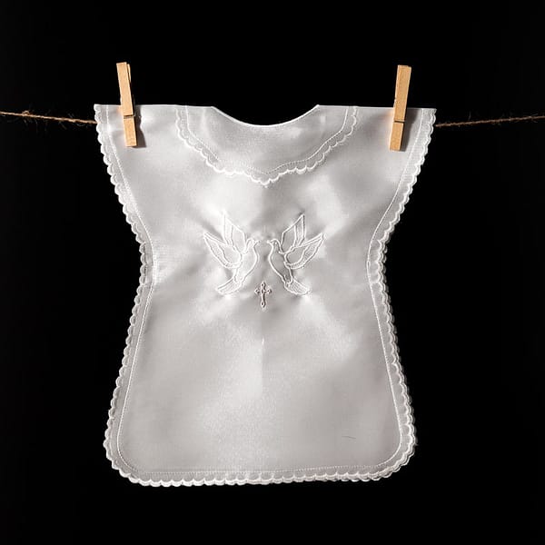 Satin Christening Gown