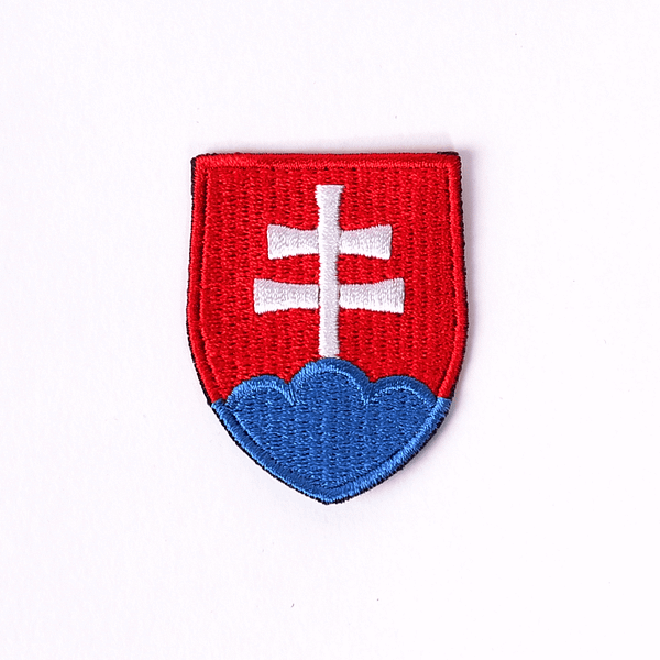 SR Zank, colored Patch - Slovak Coat of Arms - Classic