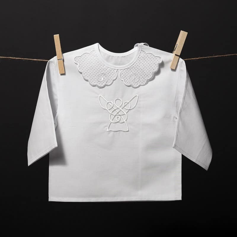 Embroidered christening gown