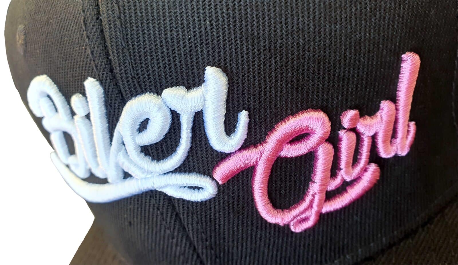 Cap with 3D embroidery