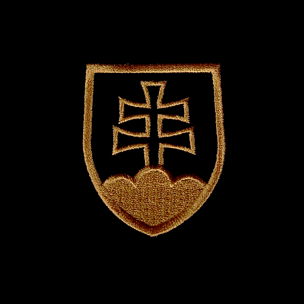 Patch - Slovak Coat of Arms - Outline